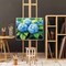 16" Wx20 L Canvas Pictures Painting Acrylic Paintwork with 3 Pcs Paintbrushes